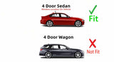 Passenger Right Side Rear Door Window Door Glass Compatible with BMW ActiveHybrid 3 & 320i & 328i & 328d & 330i & 330e & 335i & 340i 2012-2020 / M3 2015-2018 4 Door Sedan Models