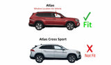 Passenger Right Side Front Door Window Door Glass Compatible with Volkswagen Atlas 2018-2026 Models
