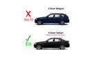 Driver Left Side Rear Vent Window Vent Glass Compatible with BMW 325i 325xi 330i 330xi 2006 /328i 328xi 335i 335xi 335d 2007-2011 / M3 4 Door Sedan 2008-2012 Models