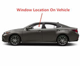 Tempered Driver Left Side Front Door Window Door Glass Compatible with Lexus ES350 / ES300h 2013-2018 Models