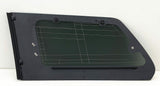 Movable W/ Sunshade Hooks Style Passenger Right Side Quarter Window Quarter Glass Compatible with Toyota Sienna 2011-2020 Models