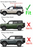 OEM Tempered Driver Left Side Rear Door Window Door Glass Compatible with Ford Bronco Sport 2021-2026 Models