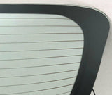 NAGD Heated Rear Tempered Glass Window Compatible With Mazda 3 4 Door Hatchback 2010-2013 Models