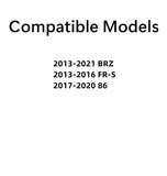 Driver Left Side Door Window Door Glass Compatible with Subaru BRZ 2013-2021 / Scion FR-S 2013-2016 / Toyota 86 2017-2020 2-Door Coupe Models