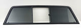 Manual Slider Back Window Back Glass Compatible with GMC Sierra / Chevrolet Silverado 1500 1500HD 1999-2013 & 2500 2500HD 3500 3500HD 1999-2014 & Classic 2007 Models