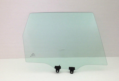 Passenger Right Side Rear Door Window Door Glass Compatible with Honda Fit 2009-2014 Models