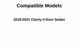 Passenger Right Side Front Door Window Door Glass Laminated Compatible with Honda Clarity 2018-2021 Models