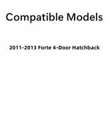 OEM Driver Left Side Rear Door Window Door Glass Compatible with Kia Forte 4 Door Hatchback 2011-2013 Models