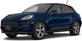 Tempered Driver Left Side Rear Door Window Door Glass Compatible with Porsche Macan / Macan S 2015-2025 Models