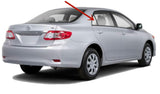 Passenger Right Side Rear Vent Window Vent Glass Compatible with Toyota Corolla 4 Door Sedan 2009-2013 Models