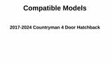 Passenger Right Side Rear Door Window Door Glass Compatible with Mini Countryman 2017-2024 Models