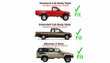 Tempered Passenger Right Side Front Door Window Door Glass w/ Vent Style Compatible with Toyota Pickup Truck 1989-1995 / 4Runner 1990-1991 Models