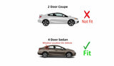 Passenger Right Side Rear Vent Glass Vent Window Compatible with Honda Civic 4 Door Sedan 2012-2015 Models