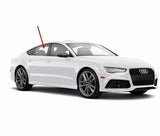 Tempered Passenger Right Side Rear Door Window Door Glass Compatible with Audi A7 S7 RS7 2011-2018 Models