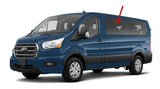 Privacy OEM Driver Left Side Rear Stationary Sliding Cargo Door Window Door Glass Compatible with Ford Transit 83.2" Low-Roof Van 2015-2025 Models