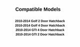 Heated Back Tailgate Window Back Glass Compatible with Volkswagen GTI / Golf 2 & 4 Door Hatchback 2010-2014 Models