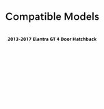 Passenger Right Side Front Door Window Door Glass Compatible with Hyundai Elantra GT 4 Door Hatchback 2013-2017 Models