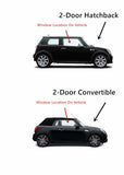 Passenger Right Side Door Window Door Glass Compatible with Mini Cooper 2002-2007 Models