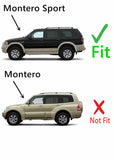 Driver Left Side Front Door Window Door Glass Compatible with Mitsubishi Montero Sport 1997-2007 Models