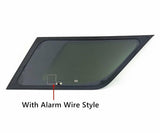Driver Left Side Quarter Window Quarter Glass With Alarm Wire Compatible with Chevrolet Tahoe /GMC Yukon 2021-2026 Models (Not For Yukon XL)