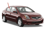 Passenger Right Side Rear Door Window Door Glass Compatible with Nissan Sentra 4 Door Sedan 2007-2012 Models