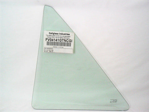 Driver Left Side Rear Vent Glass Vent Window Compatible with Mazda Protege 323 4 Door Sedan 1990-1994 Models