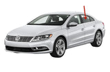 Driver Left Side Rear Door Window Door Glass Compatible with Volkswagen CC 2010-2017 / Passat CC 2009 Modes