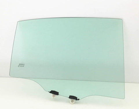 Passenger Right Side Rear Door Window Door Glass Compatible with Acura TL 2004-2008 Models