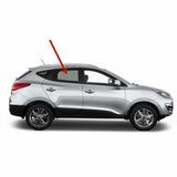 Passenger Right Side Rear Door Window Door Glass Compatible with Hyundai Tucson 2010-2015 Models