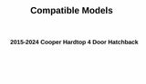 OEM Passenger Right Side Front Door Window Door Glass Compatible with Mini Cooper Hardtop 4 Door Hatchback 2015-2024 Models