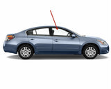Passenger Right Side Front Door Window Door Glass Compatible with Nissan Altima 4 Door Sedan 2007-2012 Models