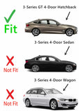 Passenger Right Side Rear Door Window Glass Compatible with BMW 328iGT / 335iGT / 340iGT / 330iGT 4 Door Hatchback 2014-2019 Models