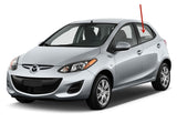 Driver Left Side Rear Door Window Door Glass Compatible with Mazda 2 2011-2015 Models