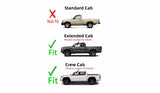 Driver Left Side Front Door Window Door Glass Compatible with Toyota Tacoma Pickup Extended Cab / Crew Cab 2005-2015 Models