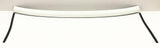Front Windshield Molding White Color Top Pillar with Side Molding Compatible with Toyota FJ Cruiser 2007-2014 Models