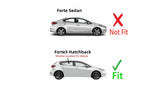 Passenger Right Side Rear Door Window Door Glass Compatible with Kia Forte5 2014-2018 Models