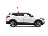 Tempered Passenger Right Side Rear Door Window Door Glass Compatible with Kia Seltos 2021-2026 Models