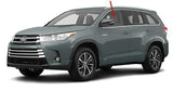 Driver Left Side Front Door Window Door Glass Compatible with Toyota Highlander 2014-2019 Models