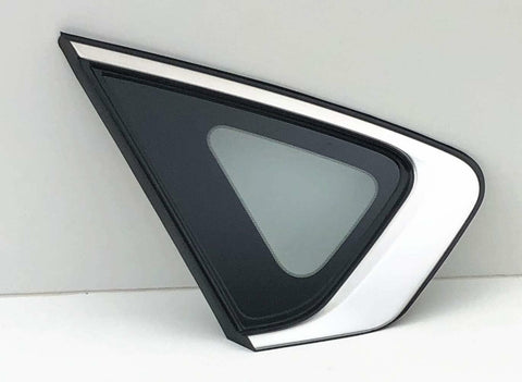 Driver Left Side Quarter Window Quarter Glass Compatible with Nissan Altima 4 Door Sedan 2013-2018 Models