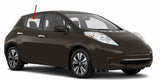 Passenger Right Side Rear Door Glass Door Window Compatible with Nissan Leaf 4 Door Hatchback 2011-2025 Models
