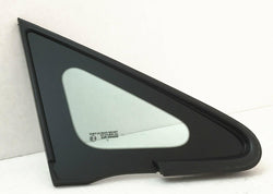 OEM Black Moulding Passenger Right Side Front Vent Window Vent Glass Compatible with Nissan Versa 4 Door Hatchback 2007-2013 Models