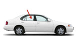 Passenger Right Side Rear Door Window Door Glass Compatible with Nissan Altima 4 Door Sedan 1998-2001 Models