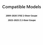 Driver Left Side Door Window Door Glass Compatible with Nissan 370Z 2 Door Coupe 2009-2020 / Z 2023-2025 Models