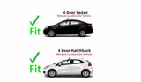 Driver Left Side Front Door Window Door Glass Compatible with Kia Rio Rio5 2012-2017 Models
