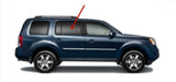 Passenger Right Side Rear Door Window Door Glass Compatible with Honda Pilot 2009-2015 Models