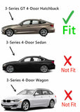 Driver Side Left Rear Door Window Glass Compatible with BMW 328iGT / 335iGT / 340iGT / 330iGT 4 Door Hatchback 2014-2019 Models