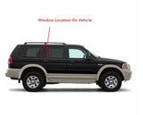 Passenger Right Side Rear Vent Glass Vent Window Compatible with Mitsubishi Montero 2001-2006 Models