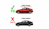 Driver Left Side Door Window Door Glass Compatible with Hyundai Genesis 2 Door Coupe 2010-2016 Models