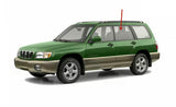 Driver Left Side Rear Door Window Door Glass Compatible with Subaru Forester 1998-2002 Models