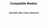 OEM Driver Left Side Front Door Window Door Glass Compatible with Fiat/Chrysler 500L 2014-2021 Models